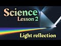 Concept 13 light strikes matter  reflection  light and sight science primary 4 