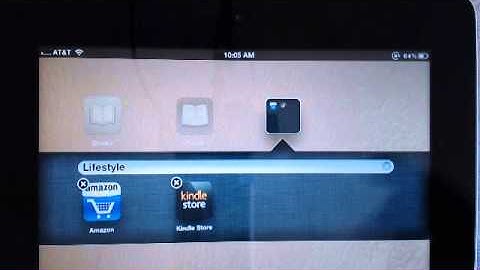 Old Version Tutorial - How to Create and Use Folders for Apps on iPad/iPhone