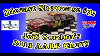 Die-cast Showcase #3: Jeff Gordons 2011 AARP Chevy (Throwback Episode)