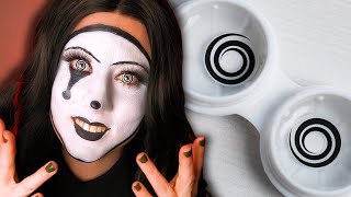 THE MOST HYPNOTIC CONTACTS? | Princess Pinky Cosplay Black Spiral
