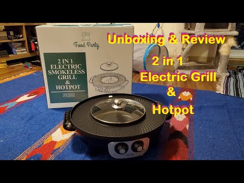 Middle of Lidl - Silvercrest 2-in-1 Tabletop Grill with Hot Pot - Try to  ramen calm! 