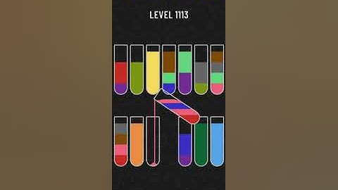 water sort puzzle - level 1113