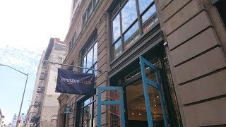 Amazon 4 Star store New York City NYC Walking in around - SOHO - Day 1 - Unedited