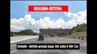 Heading to SAGRAT BITUNG via the Manado Bitung toll road, exit at the Danowudu toll gate.