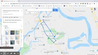 Google Maps Walking Route Instructional Video screenshot 5