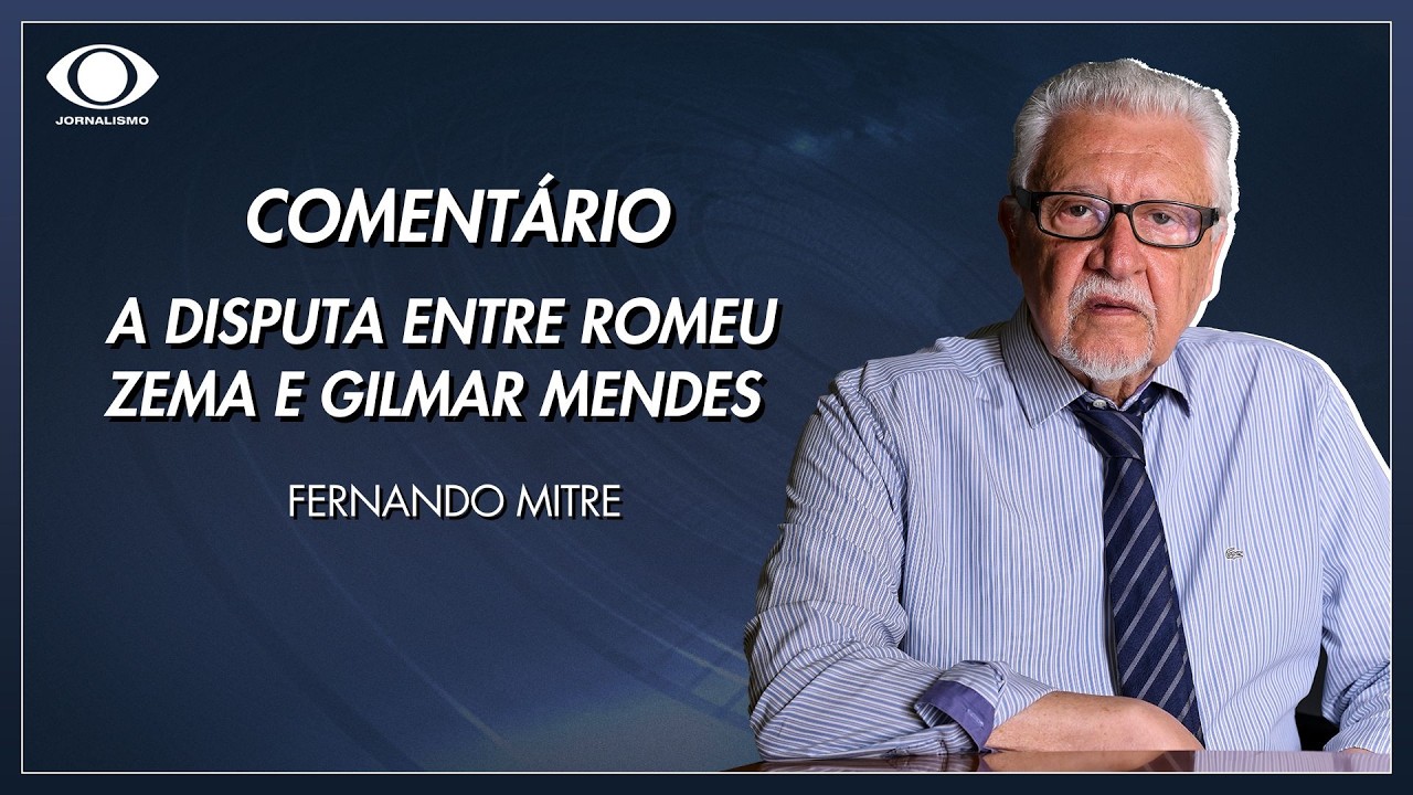 Mitre: a disputa entre Romeu Zema e Gilmar Mendes | Jornal da Noite