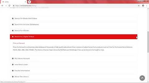 How to Navigate the Library