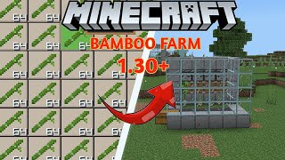 Bamboo Farm In Minecraft I Bamboo Farm Kaise Banata Hai I How To Make Bamboo Farm In Minecraft
