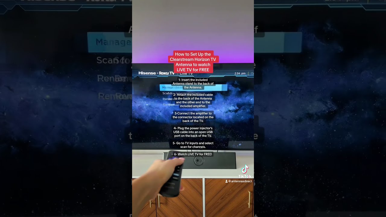 How To Setup The ClearStream Horizon TV Antenna Watch LIVE FREE 