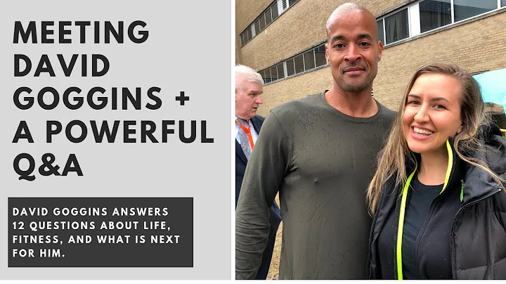 A MUST WATCH LIFE-CHANGING Q&A with David Goggins ...