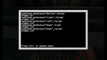 [Computercraft] 3x3 Piston Door using Computers