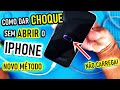 Como dar CHOQUE em BATERIA de iPhone sem ABRIR o iPhone EM CASA! Muito simples ( NOVO MÉTODO )