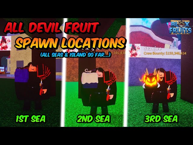 First Sea locations in Roblox Blox Fruits