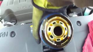 Player Profile Change Engine Oil & Filter In A 2008 Saturn Outlook 3.6L, GM 6 cyl engine