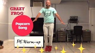 PhysEdZone: “Popcorn Song” PE Dance Fitness Warm-Up | Brain Break
