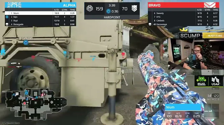 SCUMP & METHODZ WATCH OPTIC HUNTSMEN VS STALLIONS SCRIMS