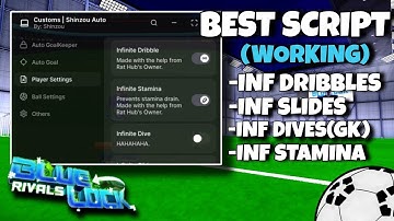 [NEW] Blue Lock:Rivals Script, INF DRIBBLES, INF SLIDES, INF DIVES(GK) & More! (OP)