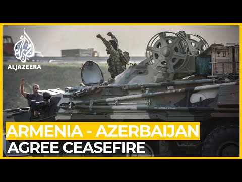 Armenia, Azerbaijan agree ceasefire in Nagorno-Karabakh