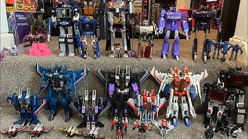 Transformers generation one & masterpiece comparison. G1 vintage complete collection wst megatron