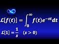 168. Transformada de Laplace: ¿qué es?. Definición, explicación y primer ejemplo.