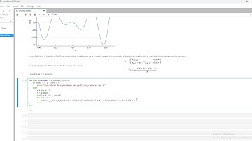 Gradient descent method - example | Julia language.