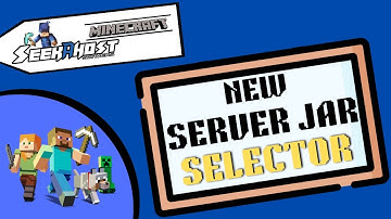 New Server Jar Selector on the SeekaHost Dashboard