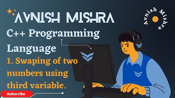 Swap two numbers using third variable in C++ | OOPS concepts | #coding #cplusplusprogramming