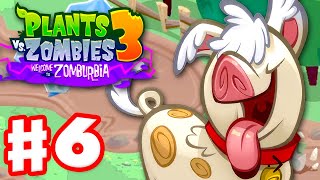 Plants vs. Zombies 3: Welcome to Zomburbia - Gameplay Walkthrough Part 6 - Twister the Pig Dog! screenshot 5