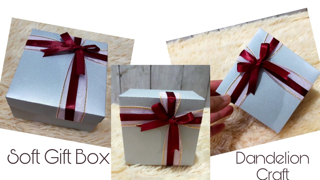 Cara Membuat Soft Gift Box untuk Kotak Souvenir DIY 