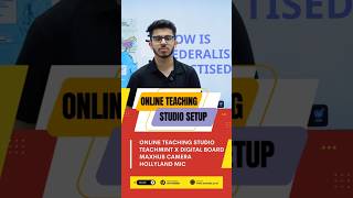 Online Teaching Studio setup at Home #teachingstudiosetup #avxindia #teachmintsmartboard