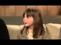 8 year old T.J. McGibbon (actress) talking with family about reaching out to the poor