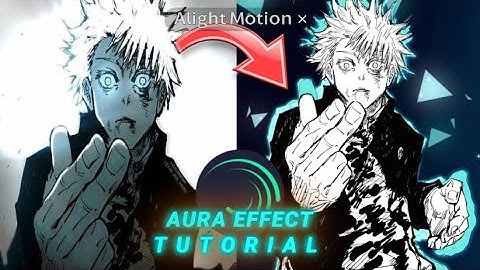 Aura Effect Tutorial || Alight Motion || (+Preset)