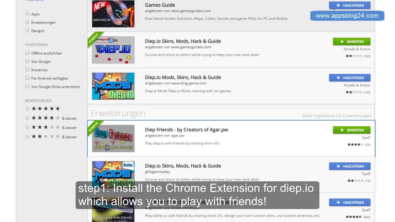 How to play with friends in diep.io tutorial