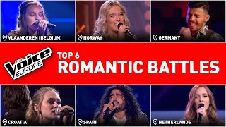 Video thumbnail of "They brought romanticism to The Voice with these battles | TOP 6"