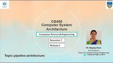CS405 CSA MODULE 2 PIPELINING