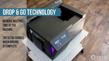 Bindomatic Coverbind Accel Ultra - Drop&Go Technology