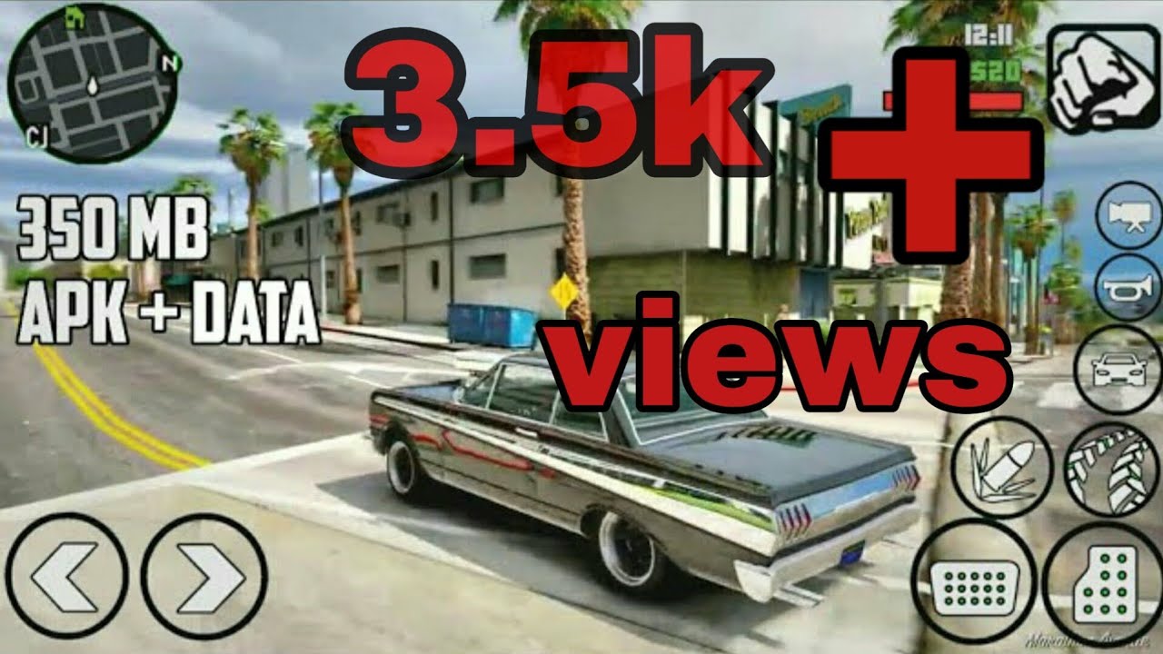 GTA SA GTA V MOD APK + DATA Android YouTube