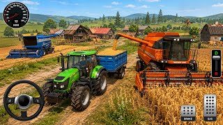 US Tractor Simulator 2026 - Real Farming Transport 3D - Android Gameplay screenshot 4