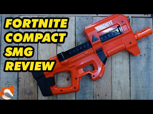 NERF Fortnite Compact SMG Motorized Dart Blaster