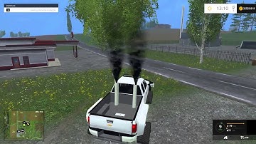 Farming Simulator 2015 Chevy Diesel Brush v2.0 Car Mod