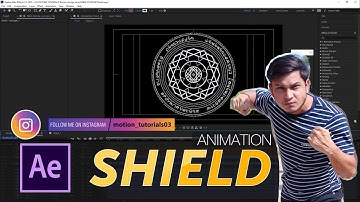 After Effects Tutorial - Doctor Strange Shield Animation in After Effects [Part 02]