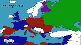 Mapping: WW2 (September 1939 to December 1940) in TTRP