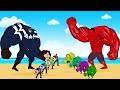 Evolution of red hulk vs evolution of captain america  who will win  super heroes movie animation