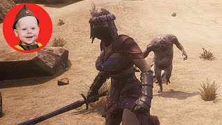 Conan Exiles (PvE-C): We Explore the Warren of Degenerates and Shaleback Hollow (Episode 15)