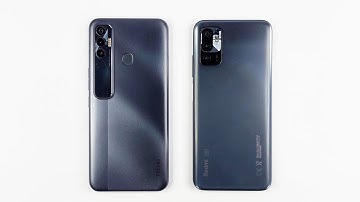 Redmi Note 10 5G Vs Tecno Spark 7 Pro Speed Test Comparison