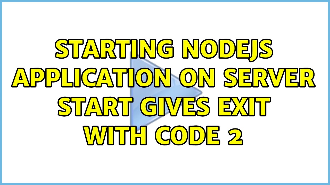 Ubuntu: Starting nodejs application on server start gives exit with ...