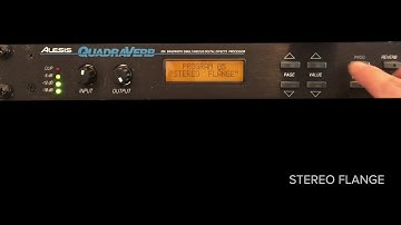 Demo :: Quadraverb FX on SH101