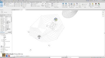 REVIT - VẼ ĐỊA HÌNH, CẢNH QUAN