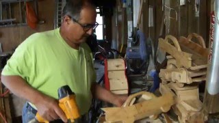 Greg Zanis Making A 1959 Cadillac Eldorado Birdhouse.