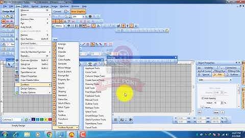 Wilcom E2 intro with NEEDIL POINT